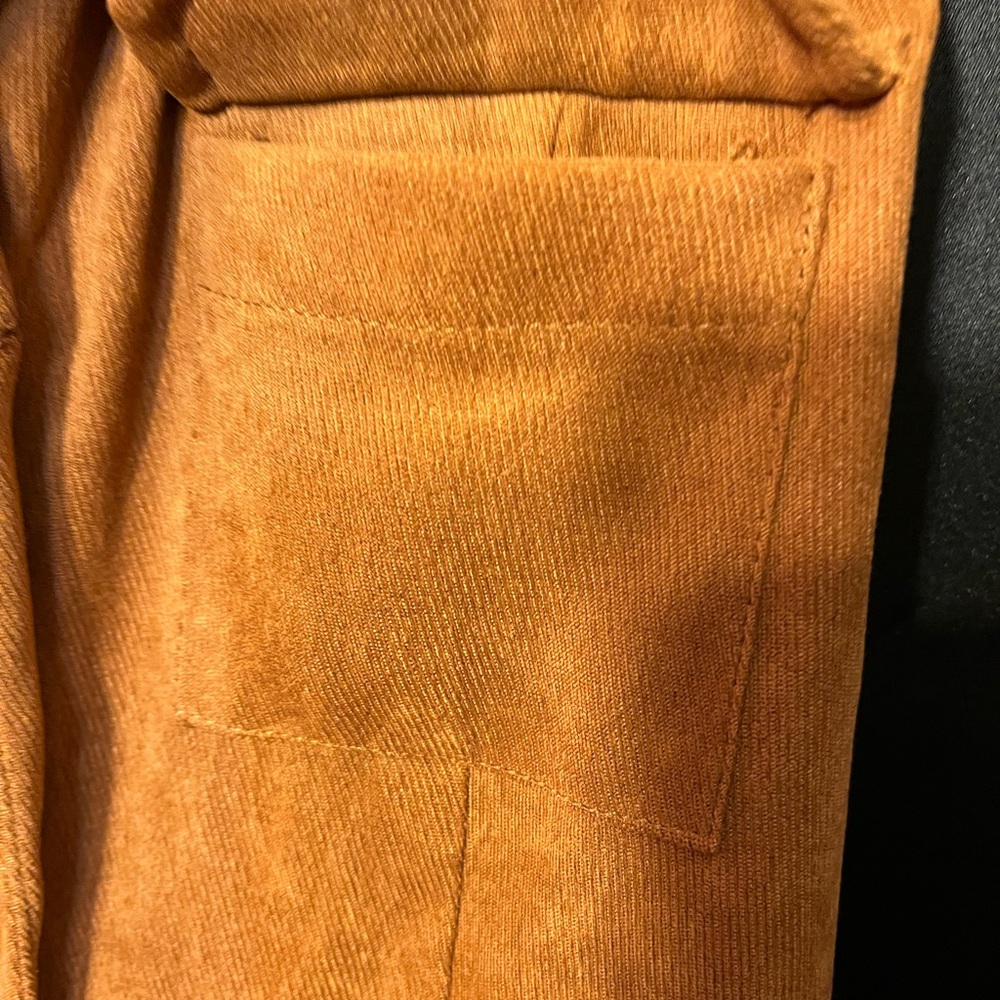 Womens Jumpsuits Long Pants Solid Color Button Fr… - image 4